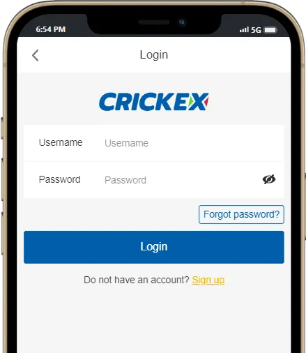 crickex com login